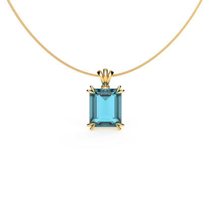 CLAWS AQUA Necklace