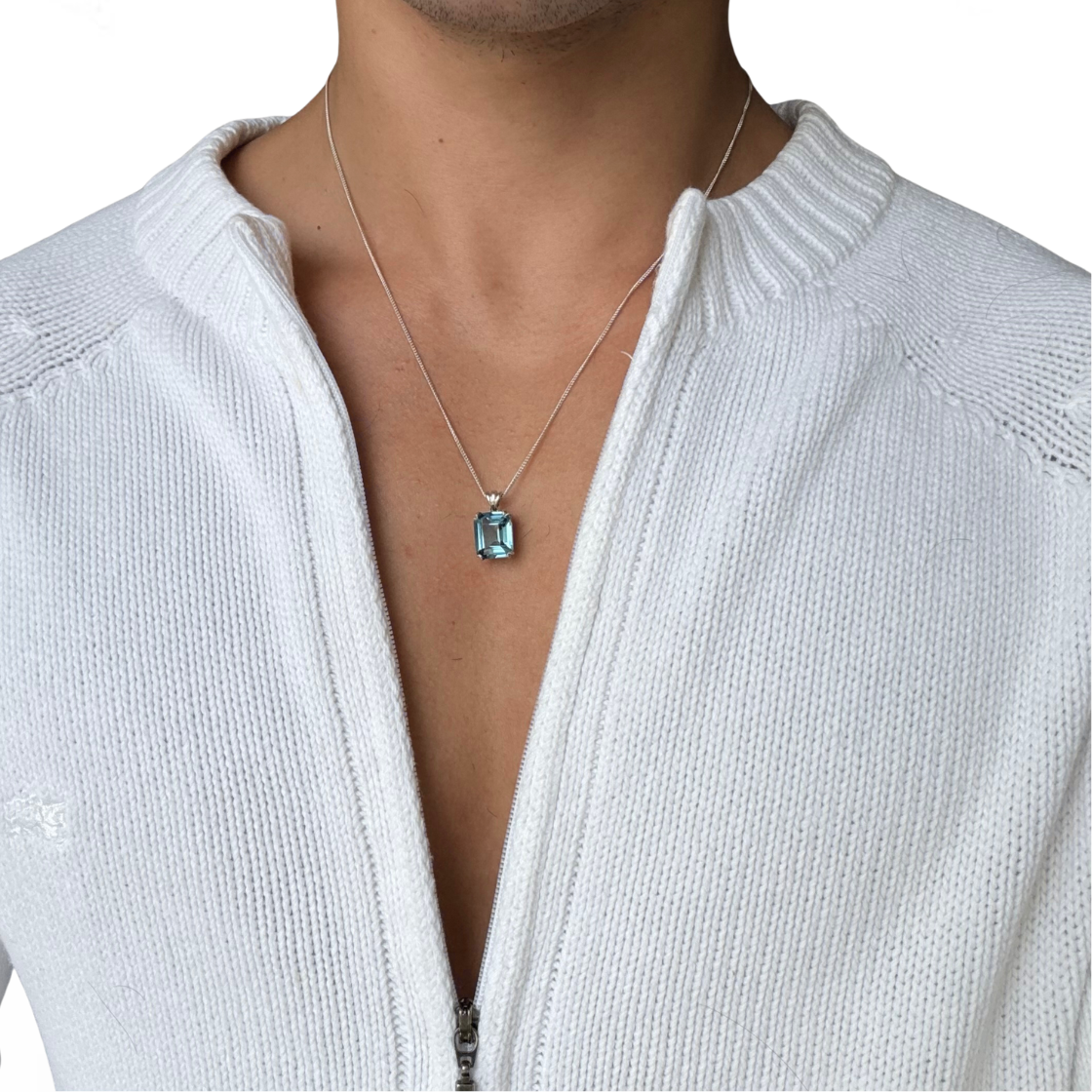 CLAWS AQUA Necklace